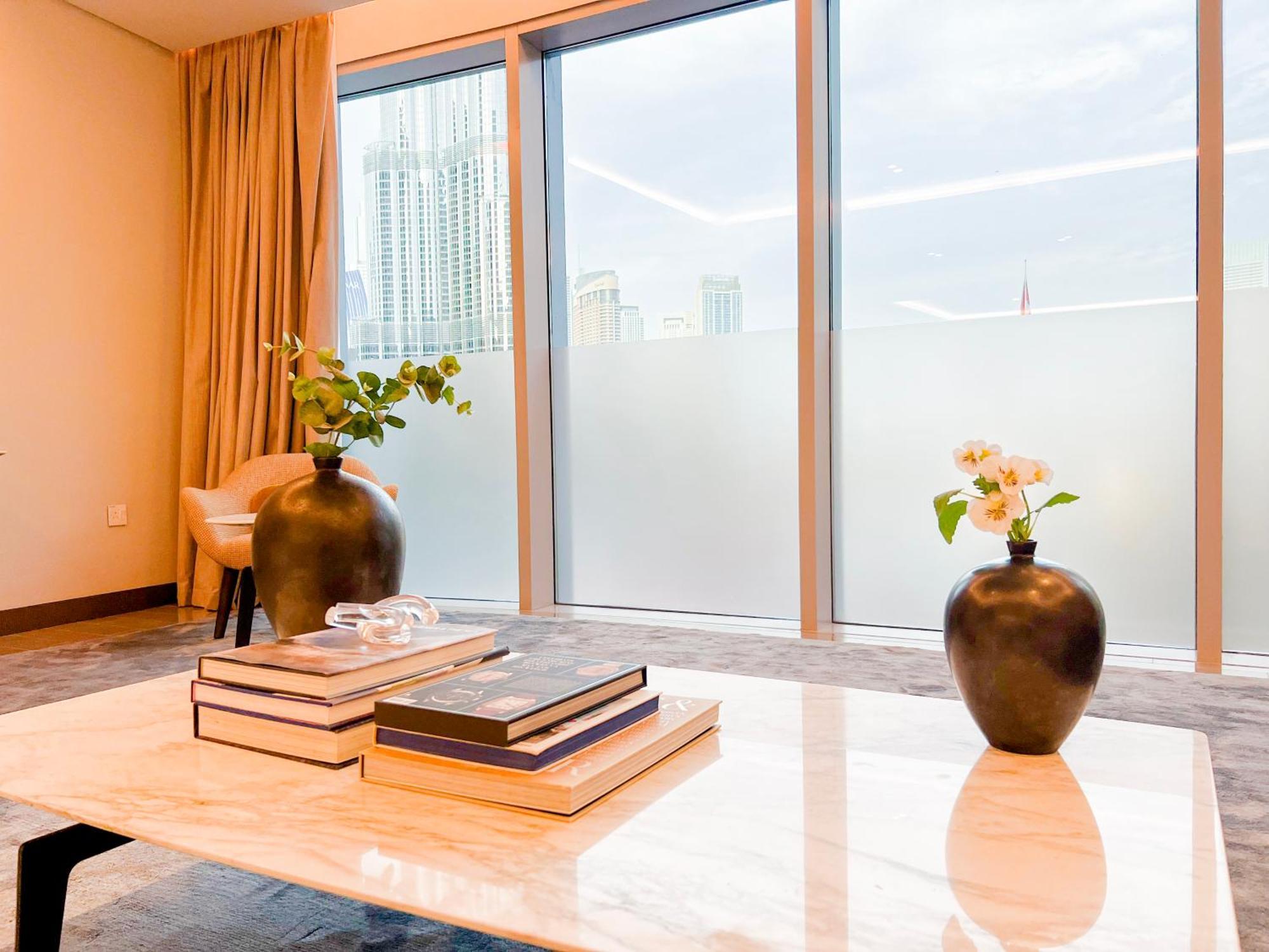 Downtown Luxury - Stunning Burj Khalifa & Sea View - 5 Minutes Walk To Dubai Mall Экстерьер фото