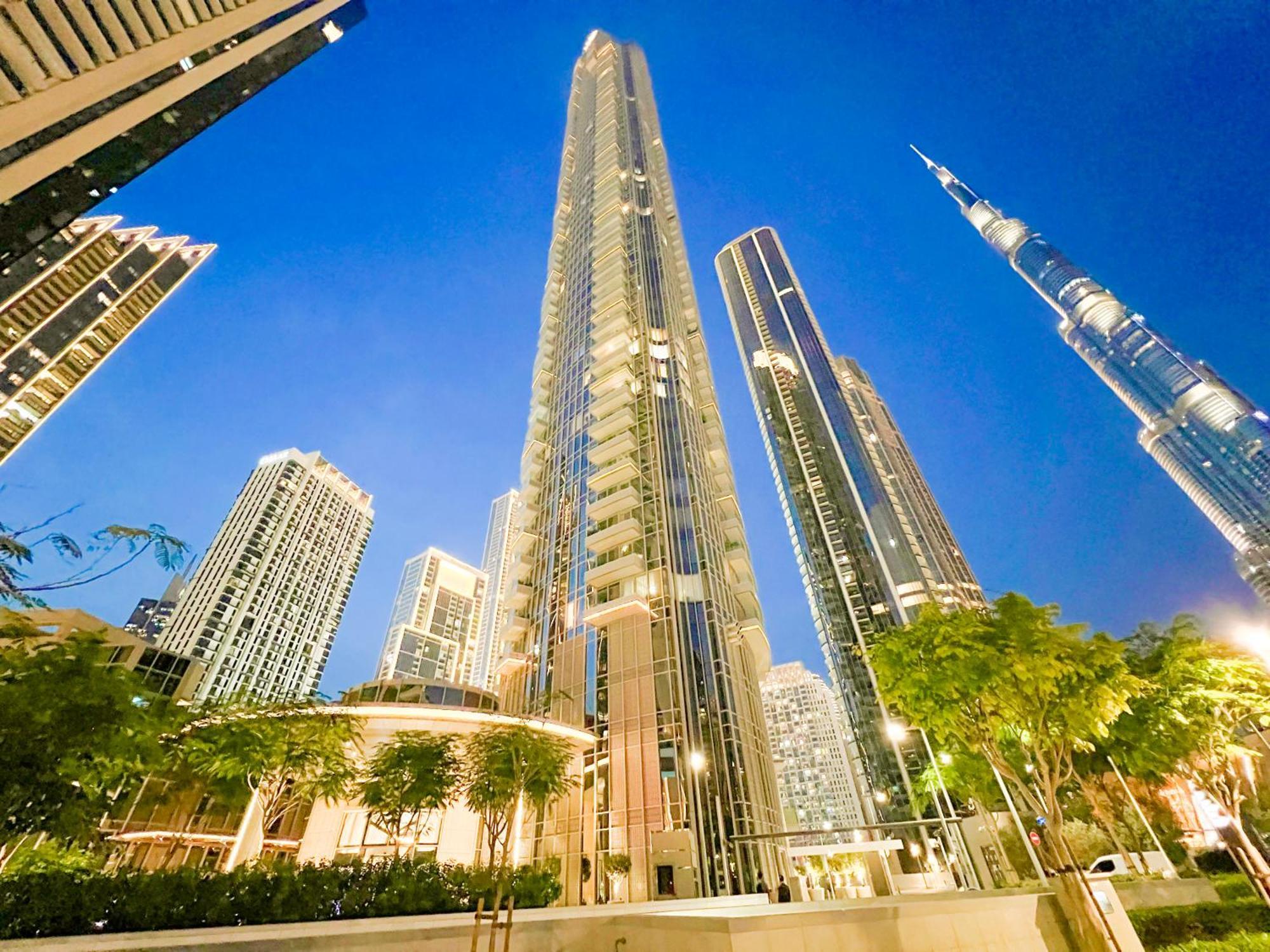 Downtown Luxury - Stunning Burj Khalifa & Sea View - 5 Minutes Walk To Dubai Mall Экстерьер фото