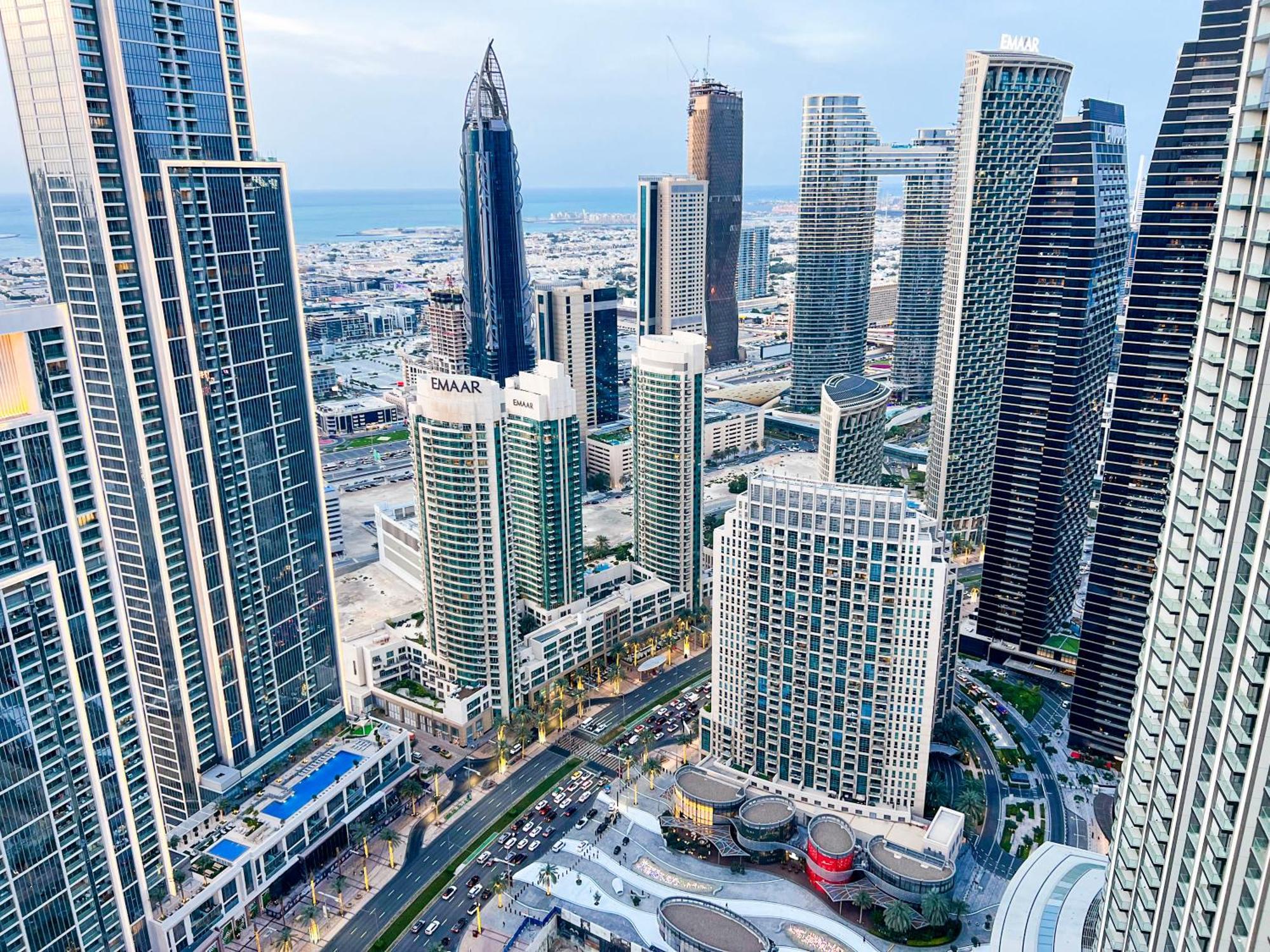 Downtown Luxury - Stunning Burj Khalifa & Sea View - 5 Minutes Walk To Dubai Mall Экстерьер фото