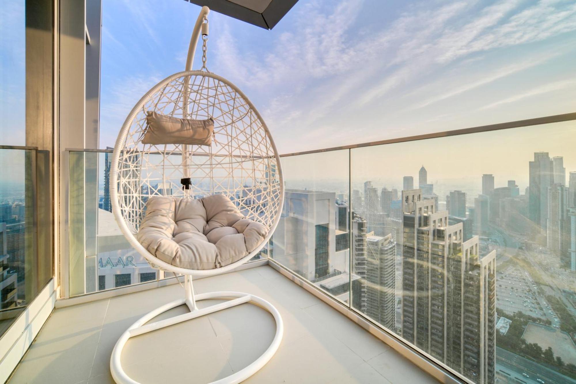 Downtown Luxury - Stunning Burj Khalifa & Sea View - 5 Minutes Walk To Dubai Mall Экстерьер фото