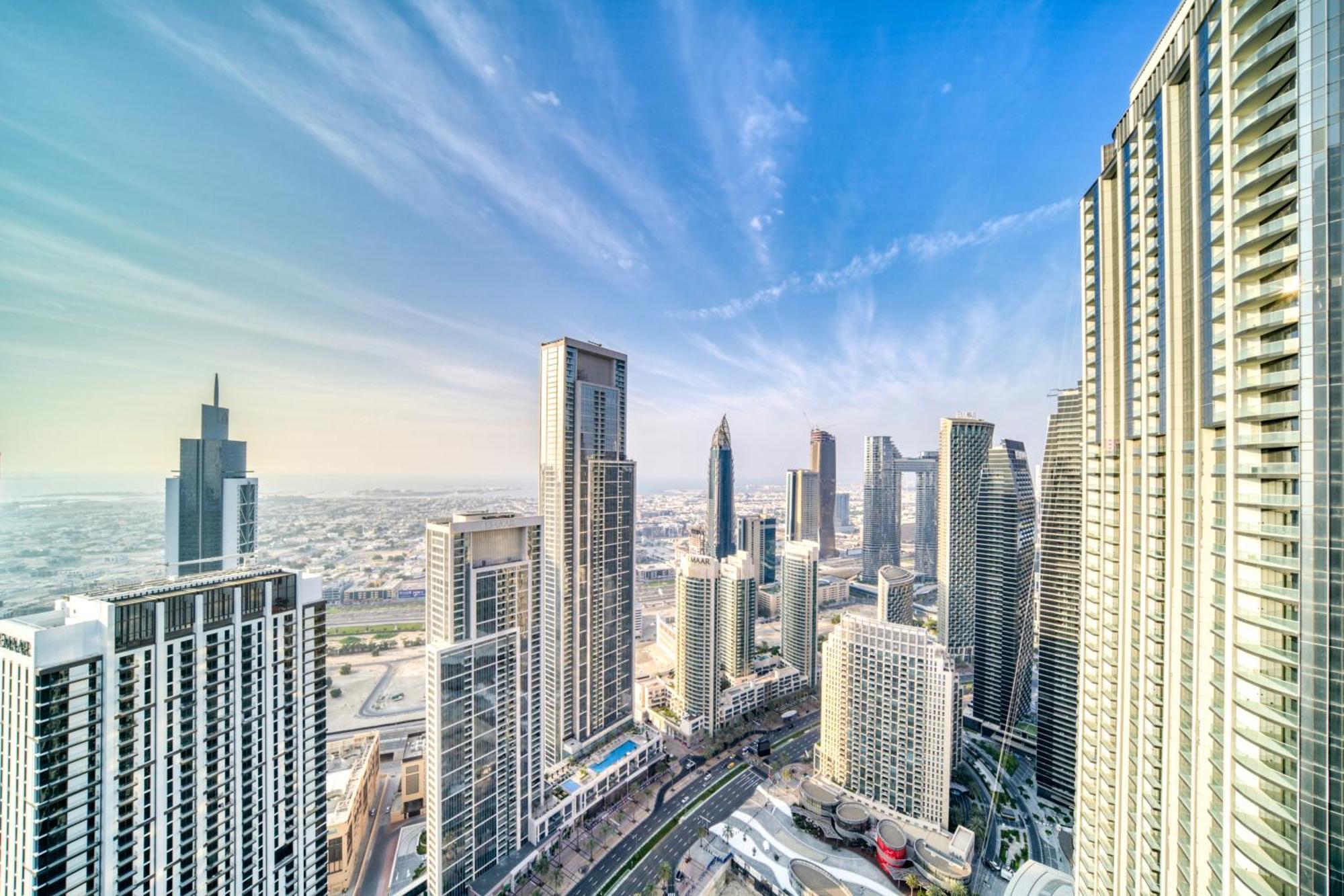 Downtown Luxury - Stunning Burj Khalifa & Sea View - 5 Minutes Walk To Dubai Mall Экстерьер фото